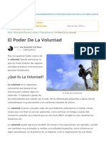 El Poder De La Voluntad _ Desarrollo Personal.pdf