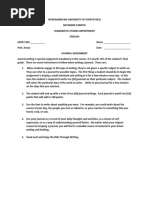 Geen 1202 Journal Assign
