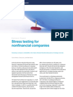 Stress Testing for Nonfinancial Companies