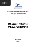 m a n u a l b á s i c o p a r a c i t a ç õ e s