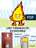 Uso y manejo de Extintores