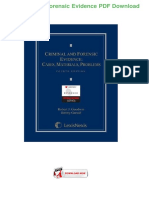 Criminal and Forensic Evidence PDF Download