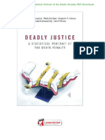 Deadly Justice A Statistical Portrait of The Death Penalty PDF Download