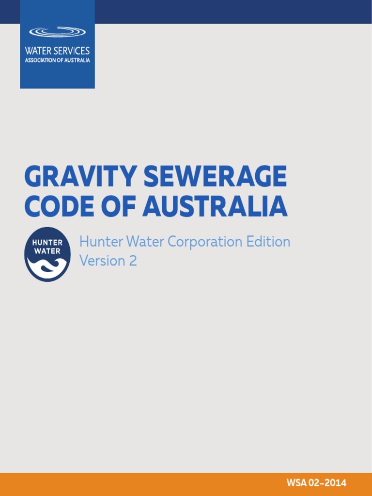 WSA02 - Hunter Water Version 2 - Code Contents Extract | PDF | Sanitary ...