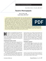 Massive Hemoptysis: Resident Grand Rounds