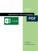 Apostila Excel 2016 - Básico