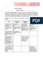 Actividad Integradora. Reconocer Información Explícita e Implícita