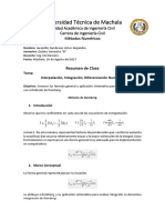 Método de Romberg para evaluar integrales numéricamente