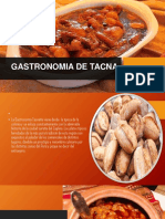 Gastronomia de Tacna