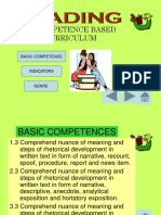 In Competence Based Curriculum