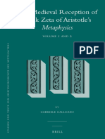 Galluzzo-The Medieval Reception of Book Zeta of Aristotle's Metaphysics (Vols. 1 & 2)