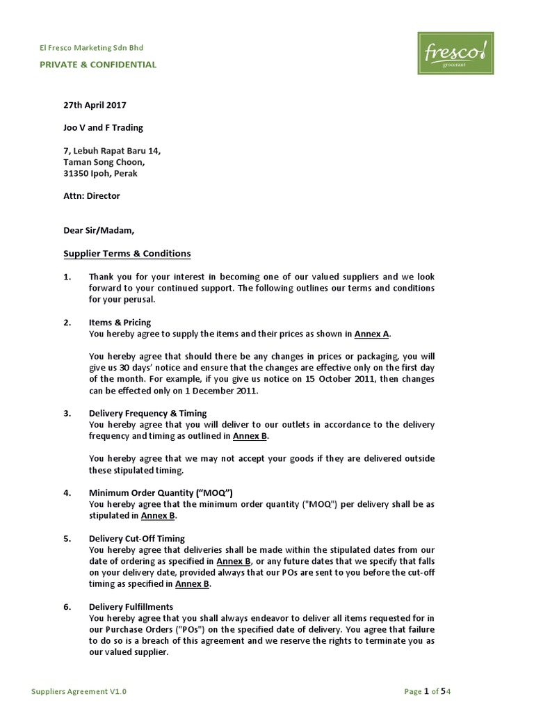 Gksmedan Pt Genta Karya Sejahtera Restoran El Fresco Marketing Sdn Bhd Kuala Lumpur El