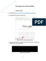 Manual Pemasangan SSL Certificate MAMPU