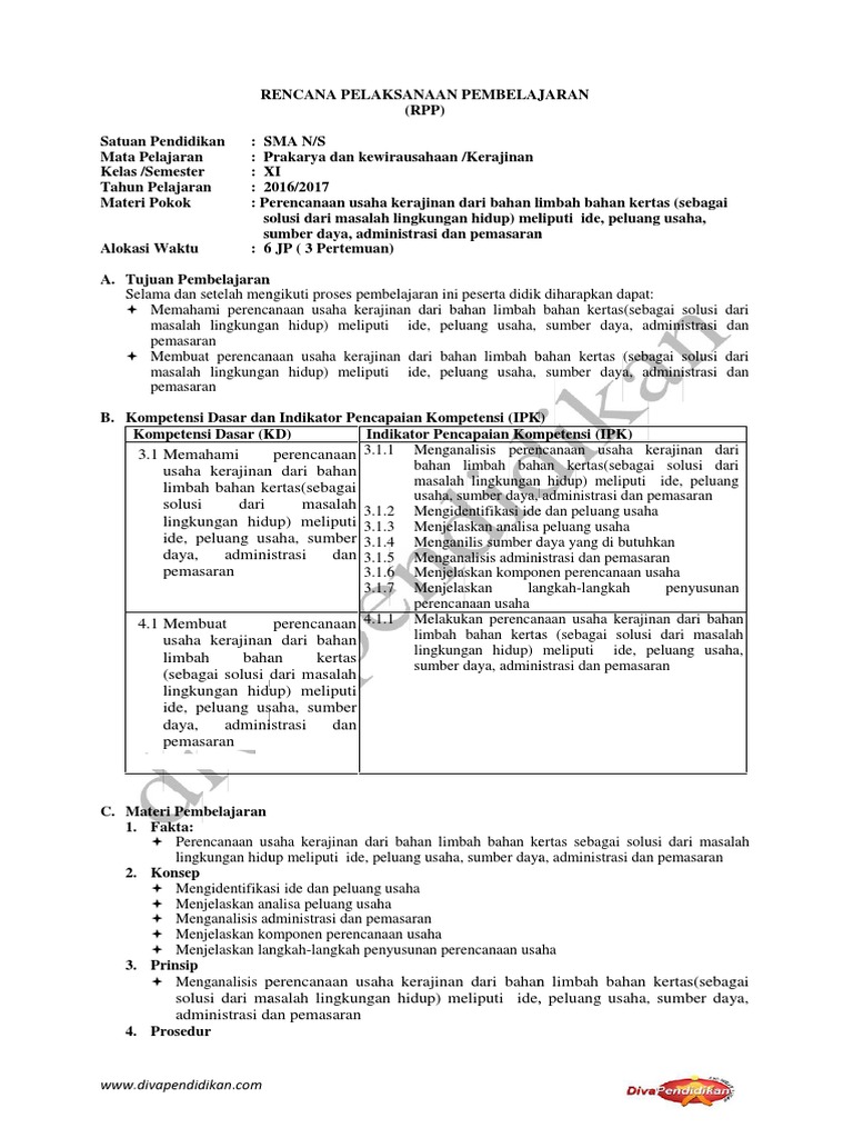 Contoh Laporan Hasil Analisis Sederhana Dari Peluang Usaha Produk Kerajinan