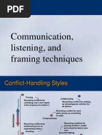 Active Listening and Framing