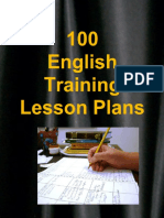 100 English Training Lesson Plans