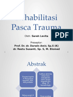 Rehabilitasi Pasca Trauma