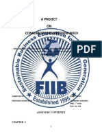 A Project ON Consumer Consumption Index: (Session 2017 - 19)