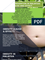 Obesity Prevention in Malaysia: Cause and Effect