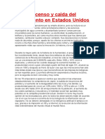 Ascenso y Caída Del Crecimiento en Estados Unidos