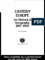 East Europe Geography 1815_1945