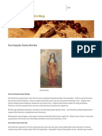Doa Kepada Santa Monika - Kumpulandoakatolik's Blog