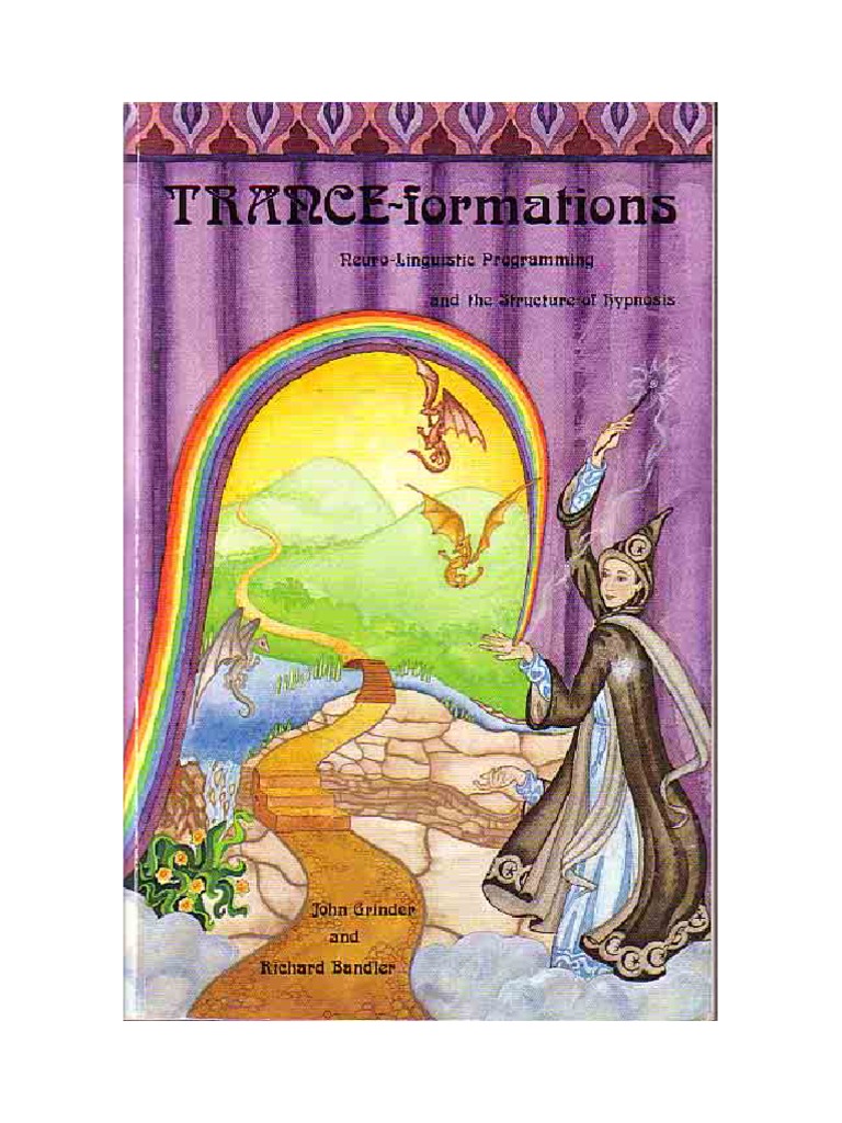 John grinder richard bandler trance formations neuro linguistic