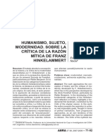 Dialnet HumanismoSujetoModernidad 4792247 PDF