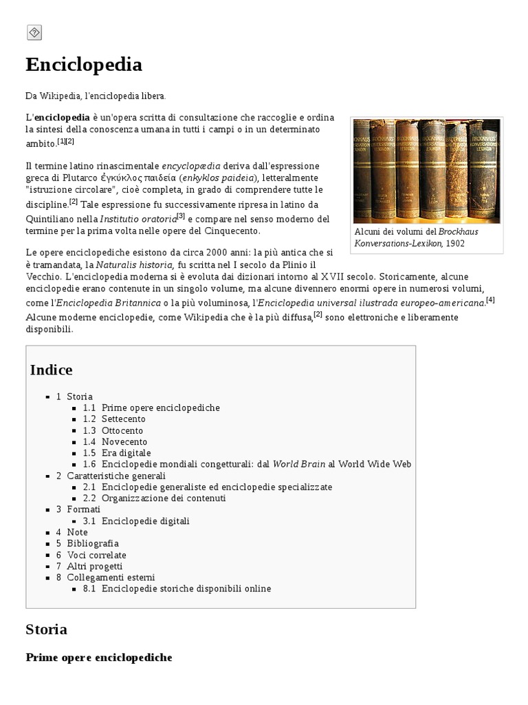 Enciclopedia | PDF