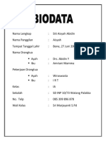 Biodata Aisyah