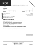 University of Cambridge International Examinations International General Certificate of Secondary Education