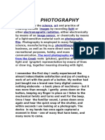 Essay On Photography