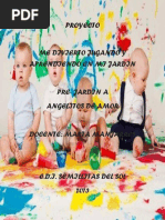 Proyecto Me Divierto Jugando y Aprendiendo en Mi Jardin