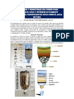 Aprender y Demostrar Una Forma para Purificar El Agua