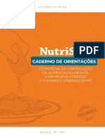 NutriSUS: Estratégia de fortificação da alimentação infantil com micronutrientes em pó