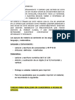 Documento para Evaluacion