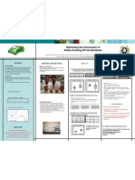 Poster For Optimisation of The Conversion of Waste Cooking Oil Into Biodiesel