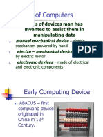 History of Computers: 3 Types of Devices Man Has Invented To Assist Them in Manipulating Data