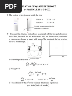 09 Particle in 1-D Box PDF