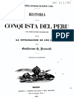 Historia de La Conquista Del Perú