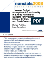 FIN2008 Prakhina Leverage Budget Management