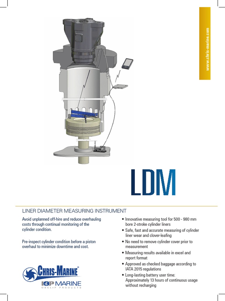 Liner Diámeter Measurement Equipo OKHH Cylinder (Engine) Machines