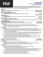 Viral Parekh Resume