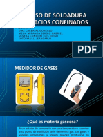 Proceso de Soldadura en Espacios Confinados