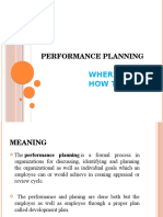 Performance Planning