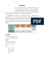 Ejemplo Análisis de Sensibilidad