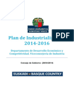 Plan Industrializacion 2014-2016