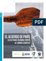 El Acuerdo de Paris Frente A Cambio Climatico