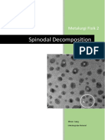 Spinodal Decomposition in Size Dependent Cu-Ag Nanoparticles