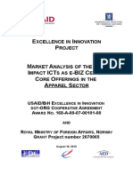 Market Analysis of High Impact ICTs for Apparel Sector